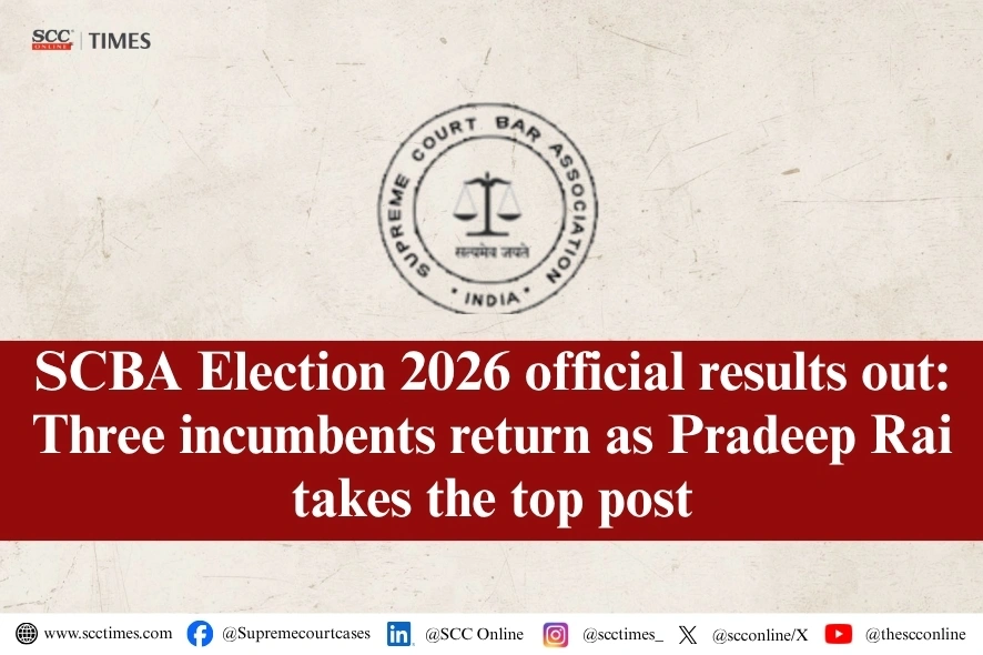 SCBA Election Results 2026