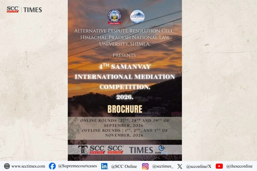 Samanvay International Mediation Competition 2026