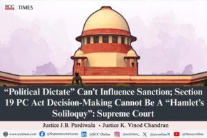 Sanction under Prevention of Corruption Act
