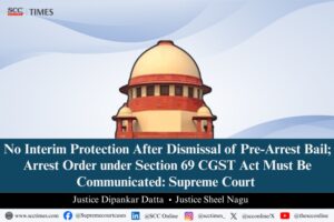 Section 69 CGST Act