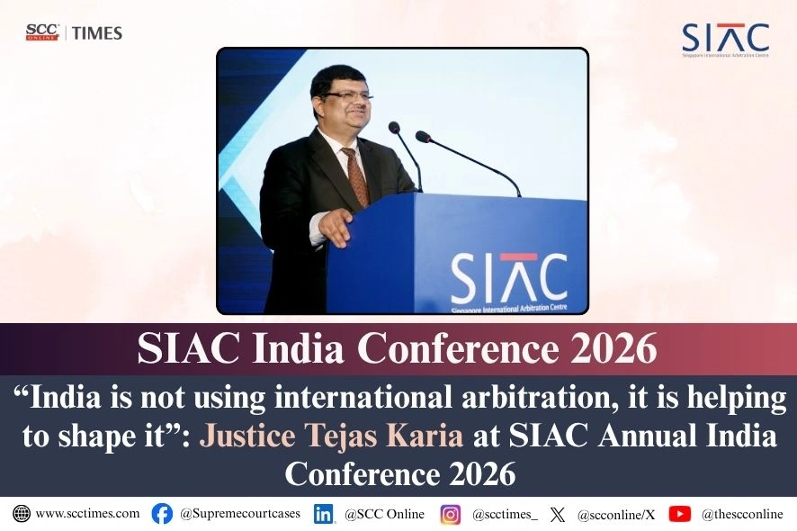 Tejas Karia SIAC closing remarks SIAC Annual India Conference 2026