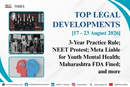Weekly Legal Developments India