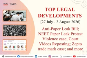 Weekly Legal Developments India