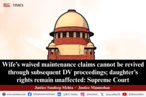 Maintenance waiver under matrimonial settlement