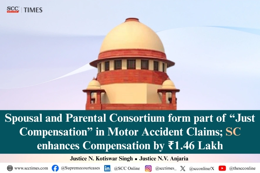 consortium in motor accident compensation