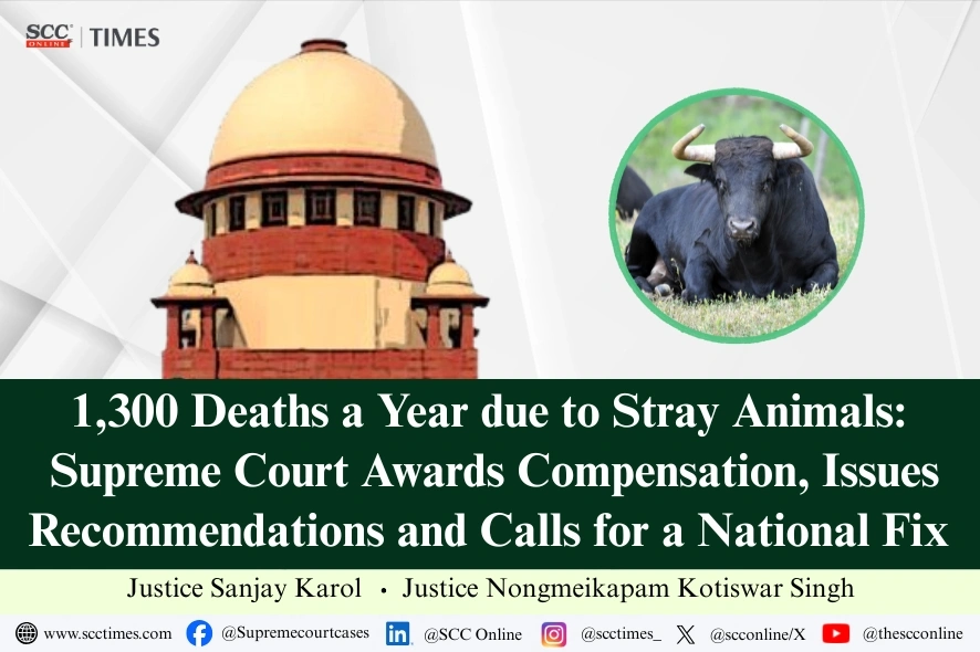 deaths due to stray animals
