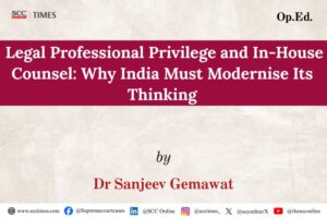 legal professional privilege in-house counsel India