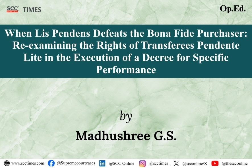 lis pendens specific performance execution