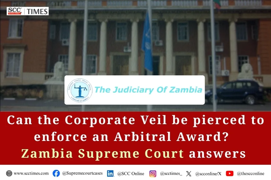 piercing corporate veil arbitral award