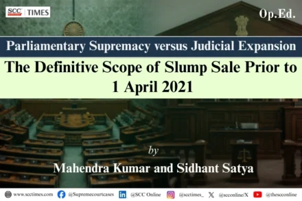 slump sale Income-tax Act analysis