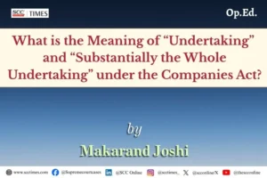 undertaking under Companies Act 2013