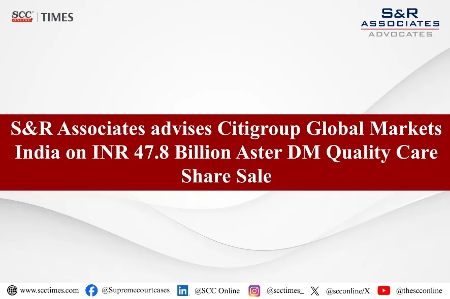 Aster DM Quality Care INR 47.8 Billion Share Sale