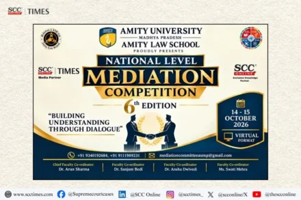 6th National Level Mediation Competition