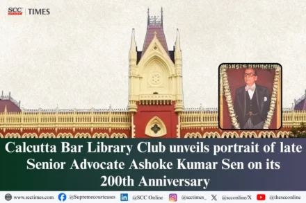 Ashoke Kumar Sen portrait unveiling