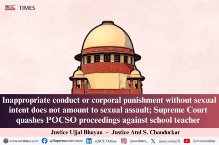 Corporal punishment without sexual intent