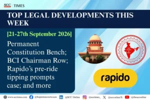 Legal Developments This Week