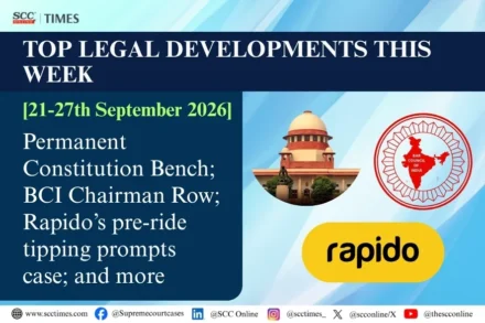 Legal Developments This Week