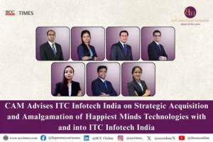 CAM advises ITC Infotech India