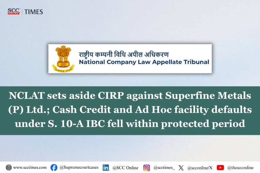 Cash Credit and Ad Hoc facility defaults under S. 10-A IBC