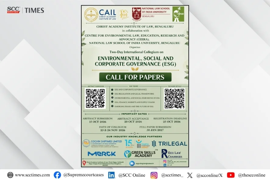 ESG Call for Papers 2026