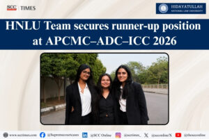 HNLU Team Runner-Up APCMC ADC ICC 2026