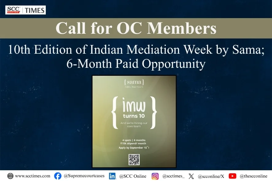 Indian Mediation Week OC Members sama