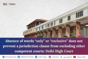 Jurisdiction clause excluding other competent courts
