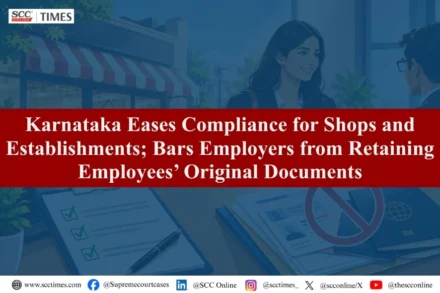 Karnataka Shops and Commercial Establishments Act