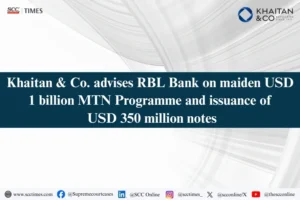 Khaitan & Co RBL Bank MTN Programme