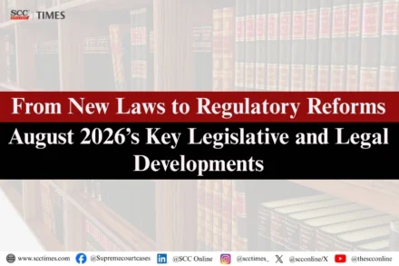 Legislation Roundup August 2026