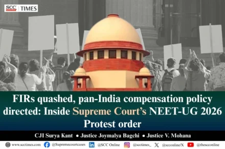 NEET-UG 2026 protests Supreme Court FIRs