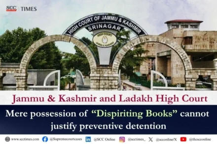 Possession of dispiriting books