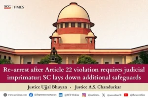 Re-arrest after Article 22 violation
