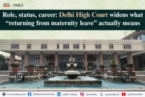 Return to same post after maternity leave