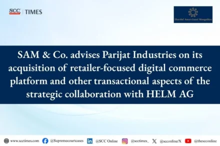SAM & Co. advises Parijat Industries