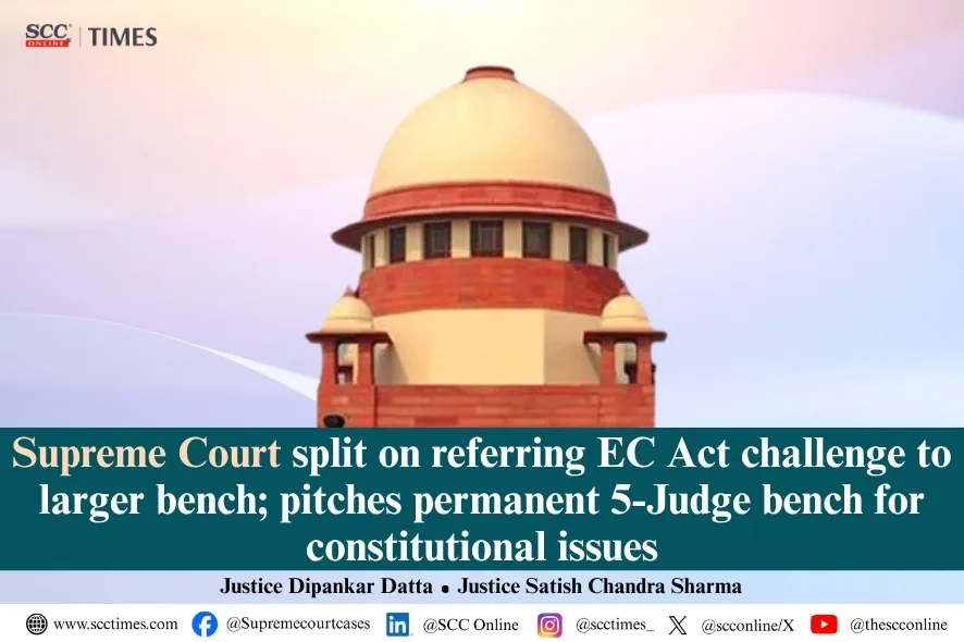 constitution bench EC Act
