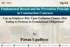 prevention principle in construction contracts