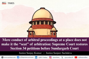 seat of arbitration
