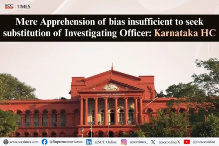 substitution of the Investigating Officer