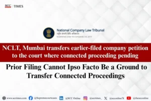 transfers earlier-filed company petition