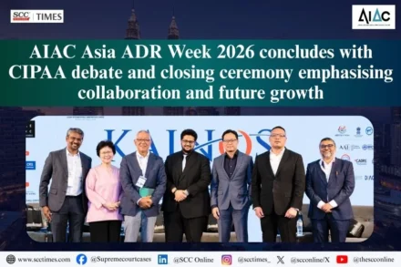 AIAC Asia ADR Week 2026 closing ceremony
