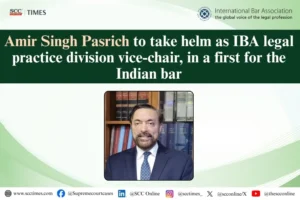Amir Singh Pasrich IBA Vice-Chair