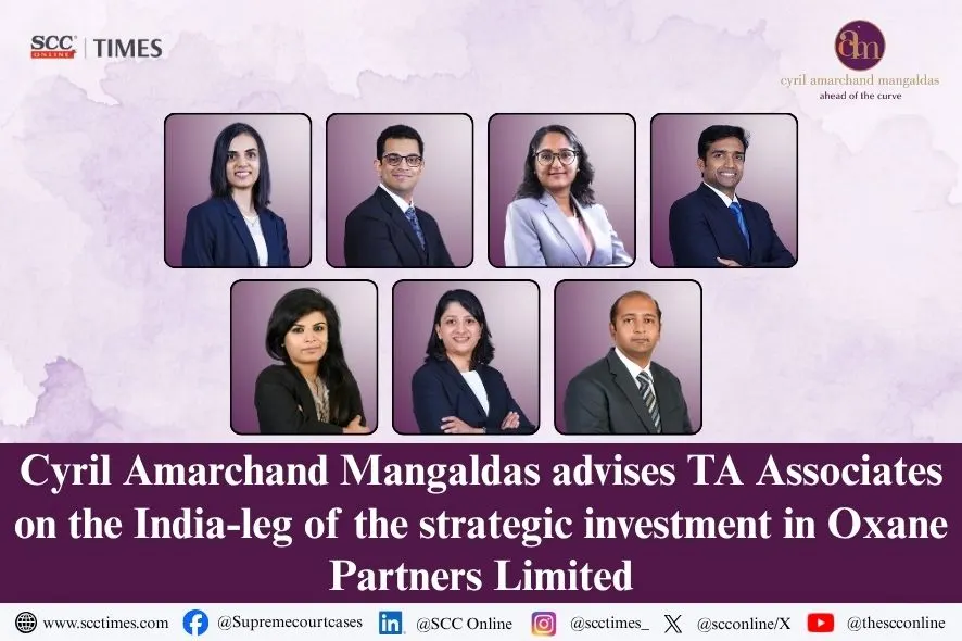 CAM TA Associates Oxane Partners