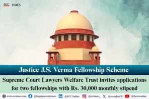 Justice J.S. Verma Fellowship 2026