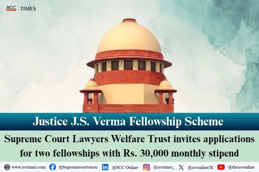 Justice J.S. Verma Fellowship 2026