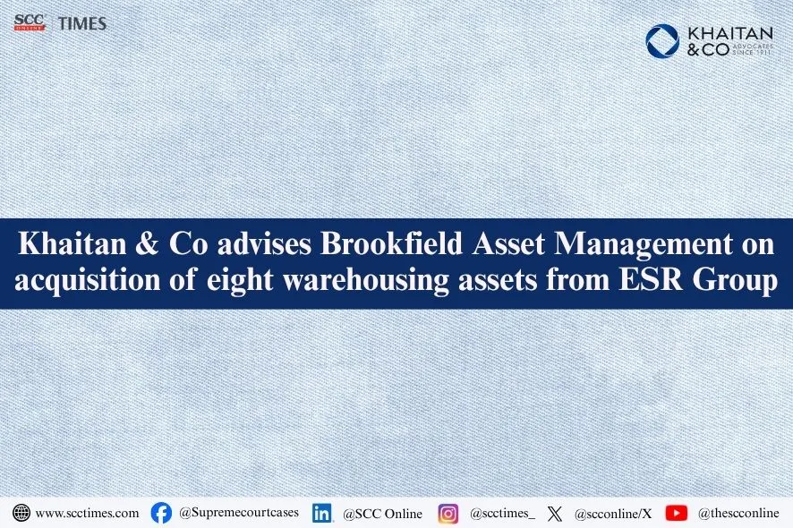 Brookfield warehousing assets acquisition