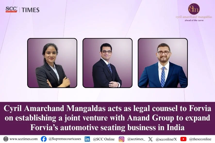 CAM Forvia joint venture