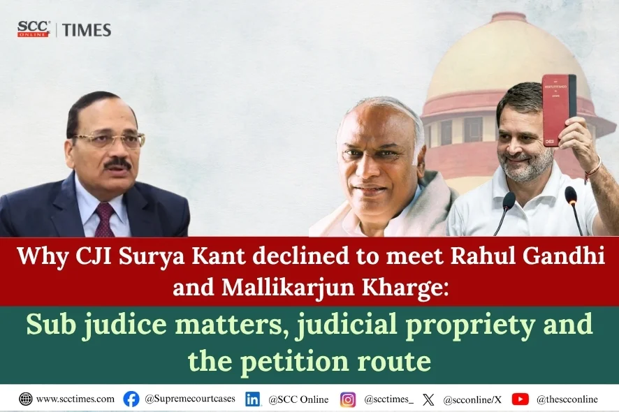 CJI declines meeting