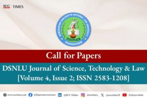DSNLU Journal of Science