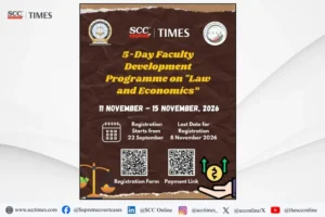 Faculty Development Programme on Law and Economics
